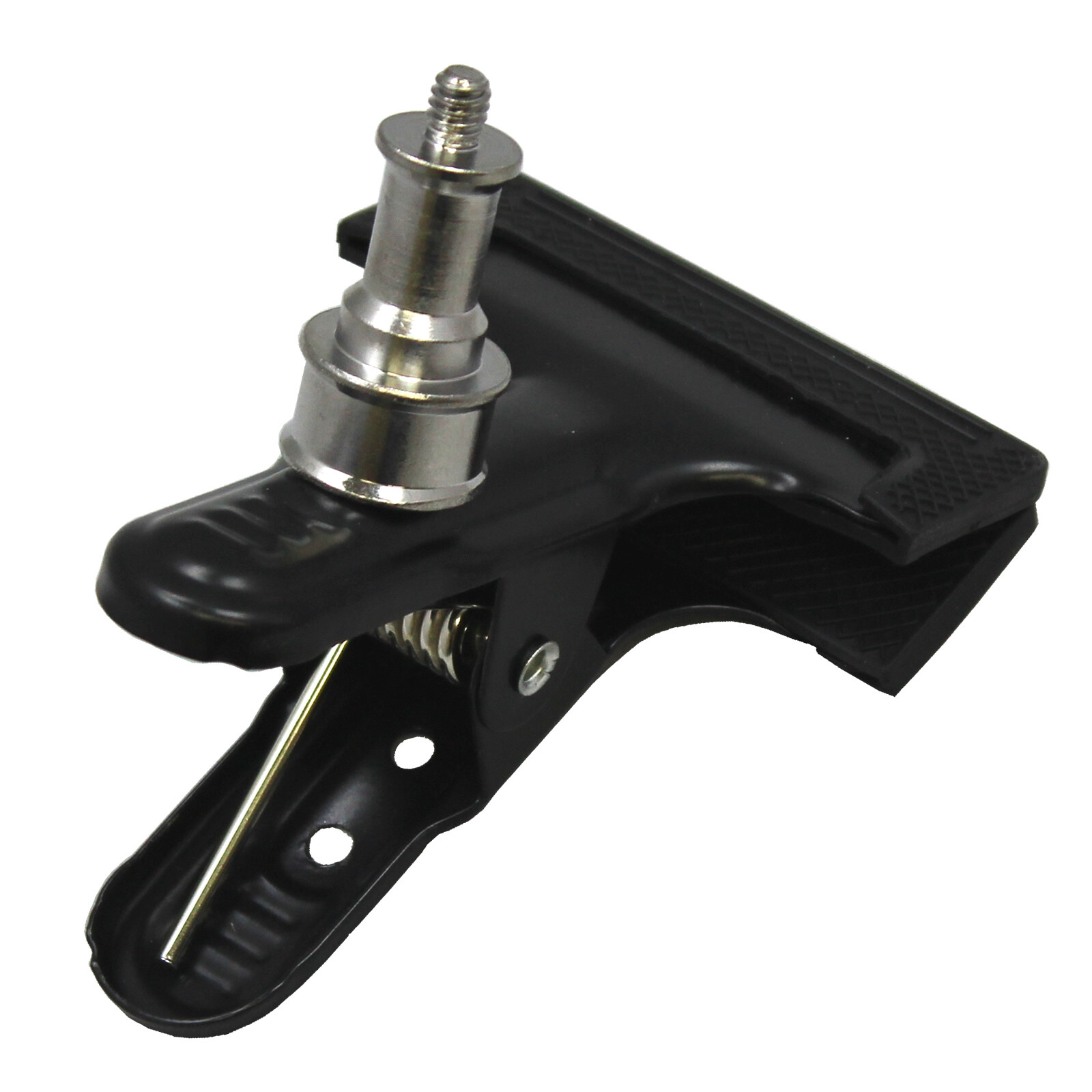 Photography Studio Photo Light Stand Heavy Duty Spigot Clamp Clip 1/4 Screw Head