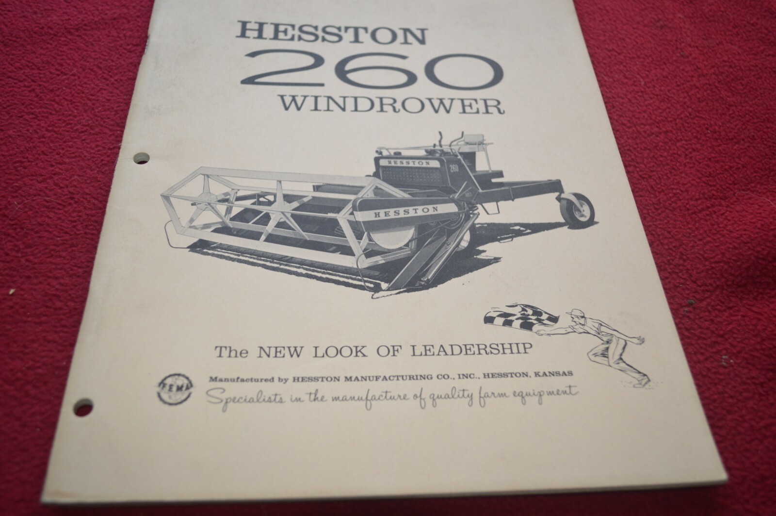 Hesston 260 Windrower Operator's Manual AMIL15