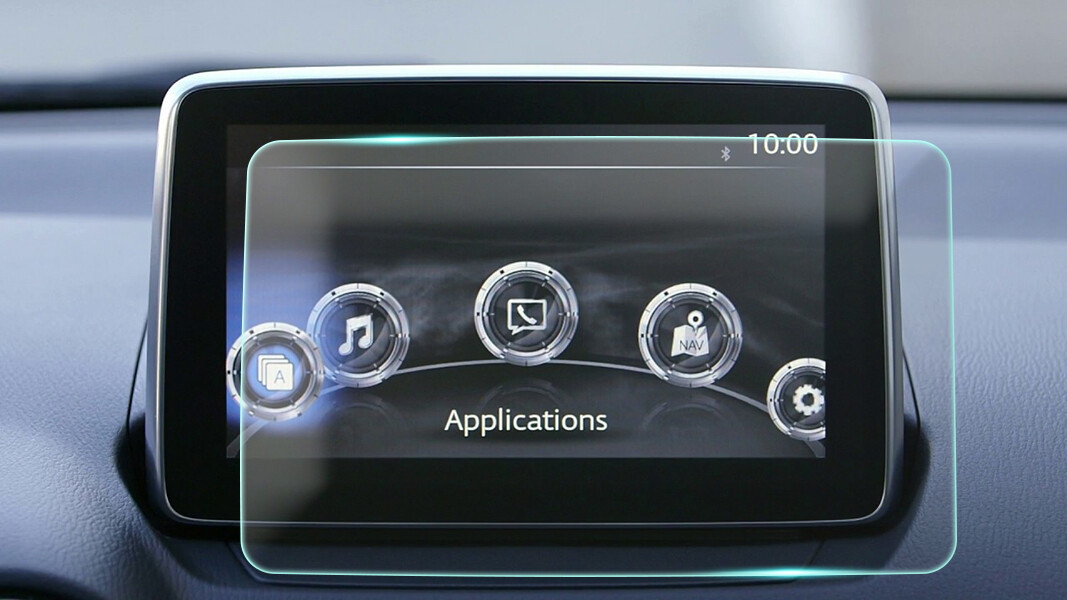 Crystal Clear Screen Protector for 2019 Toyota Yaris 7in Vehicle Navigation