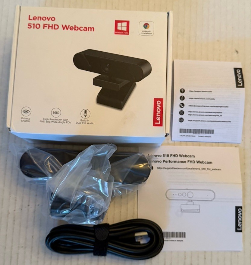 Lenovo 510 FHD Webcam