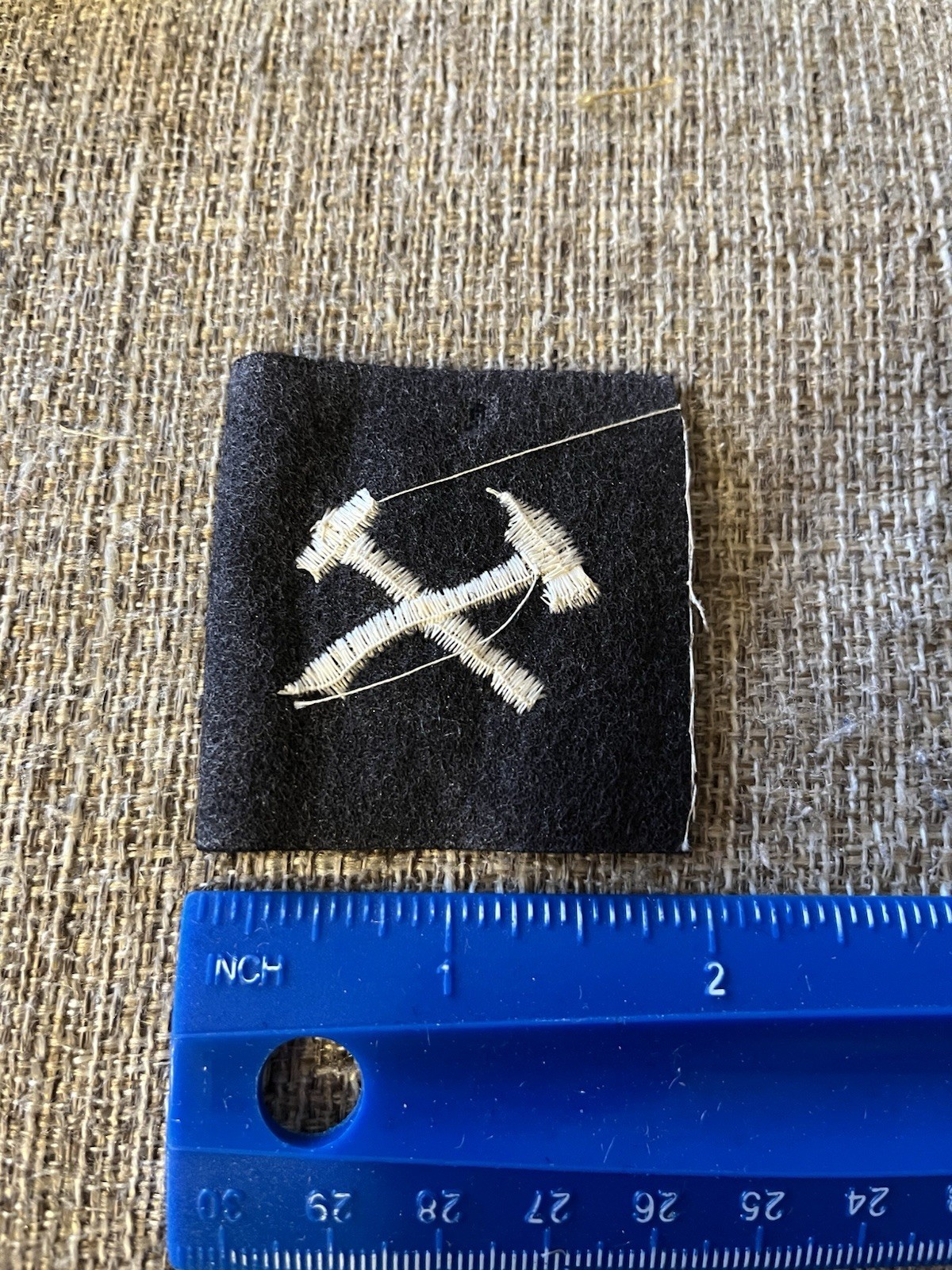 US Navy USN Damage Controlman Black Rating Rate Striker Patch INV12229