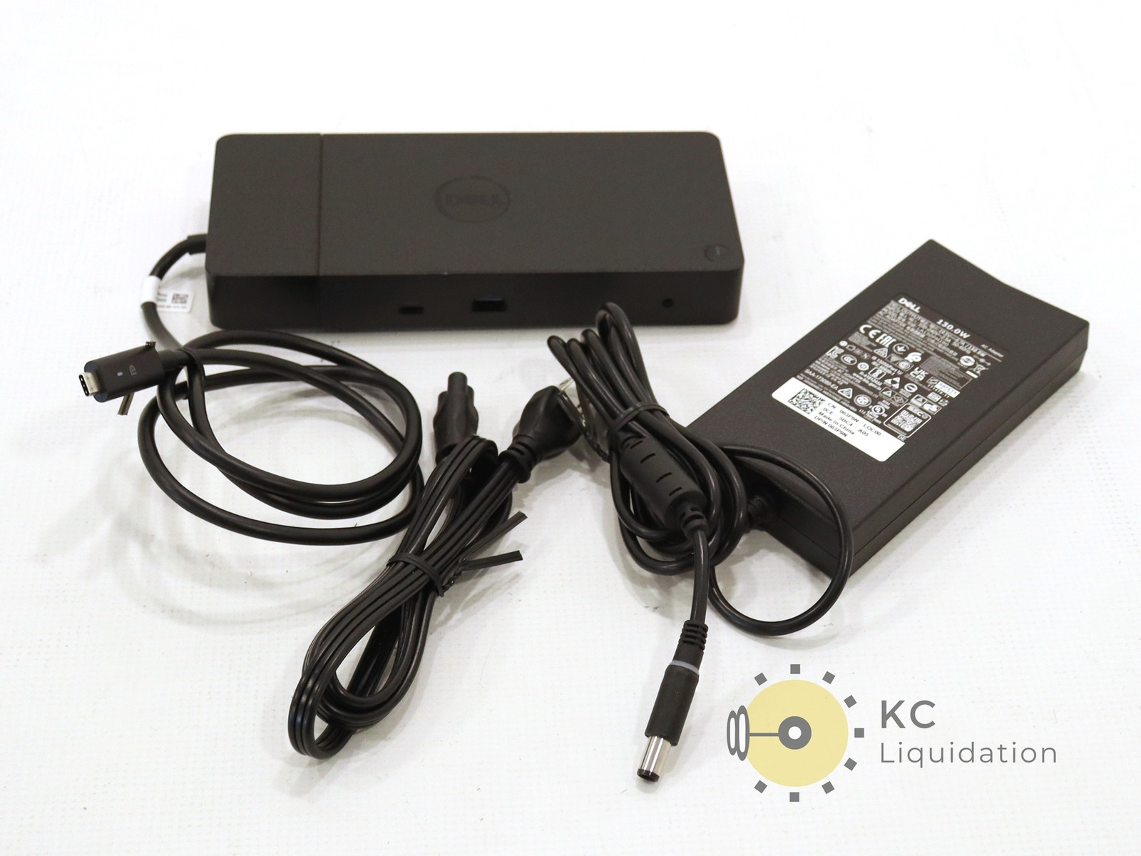 Dell WD19 USB-C Docking Station K20A001 w/ 130W Power Adapter