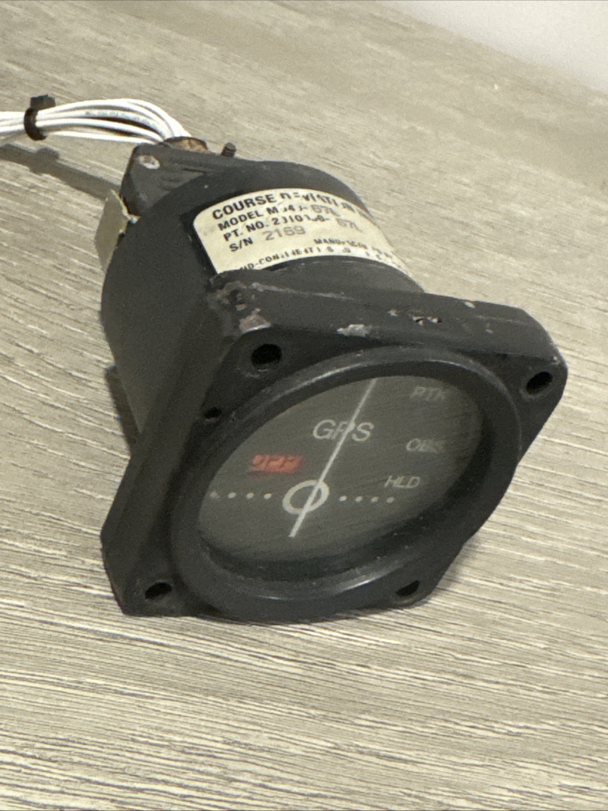 Mid-Continent MD40-67L P/N 2010056-67L COURSE DEVIATION INDICATOR