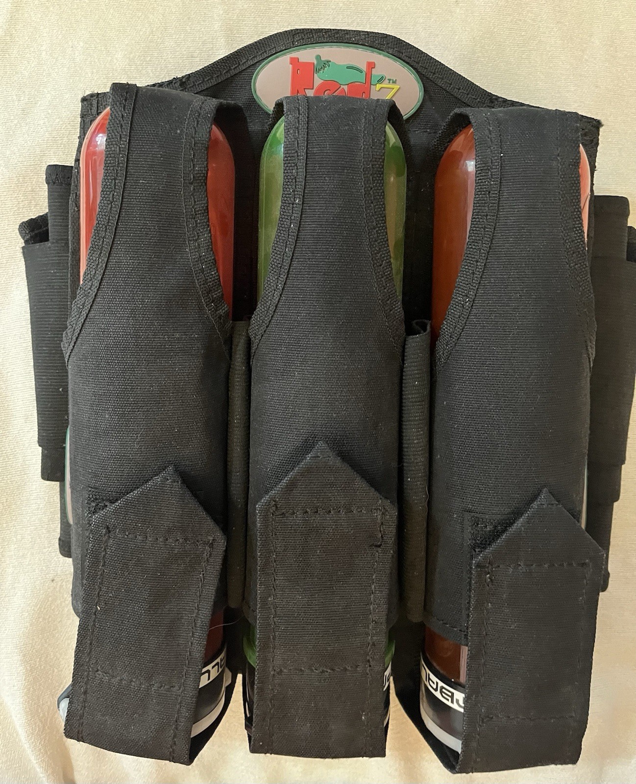 Redz Paintball 3+2 Pod Pack-W/Small Comfort Belt-3 Pods