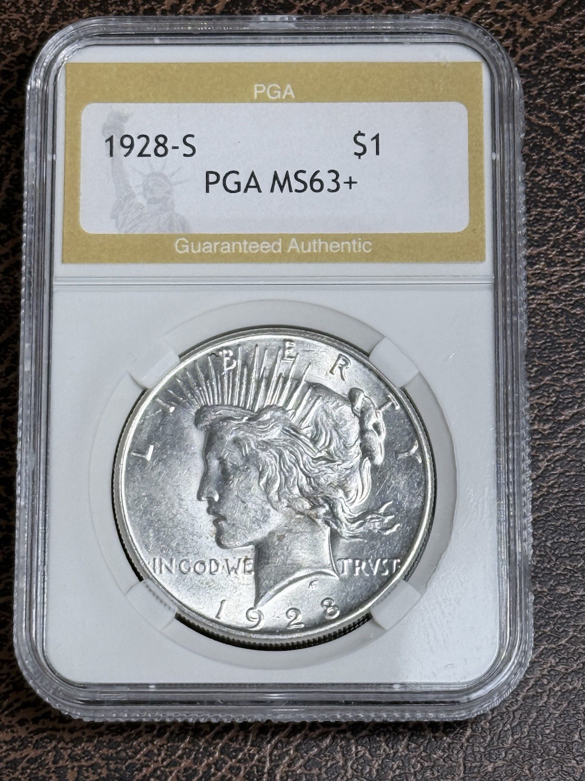 1928 S Peace Silver Dollar $1,  Beautiful,  Free Shipping