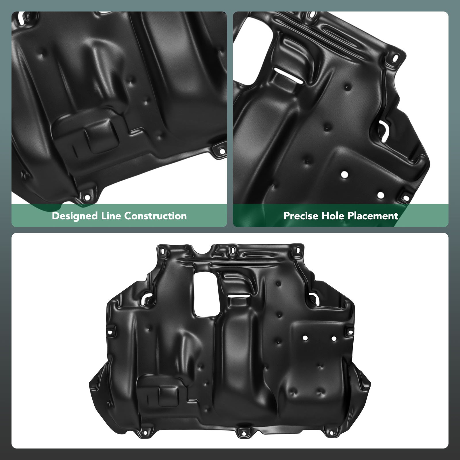 Front Lower Engine Splash Shield for Ford Transit Connect 2019-2023 L4 2.0L 2.5L