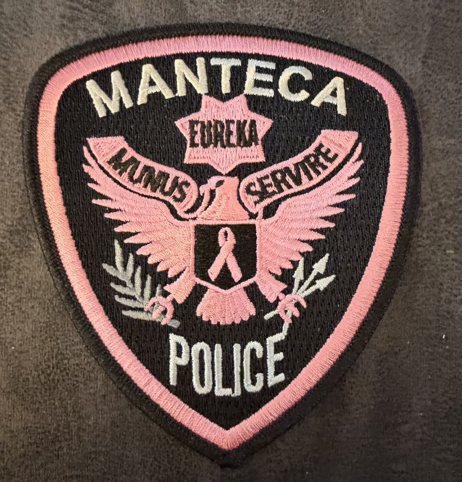 California Pink (Cancer Awareness) Manteca Police Department