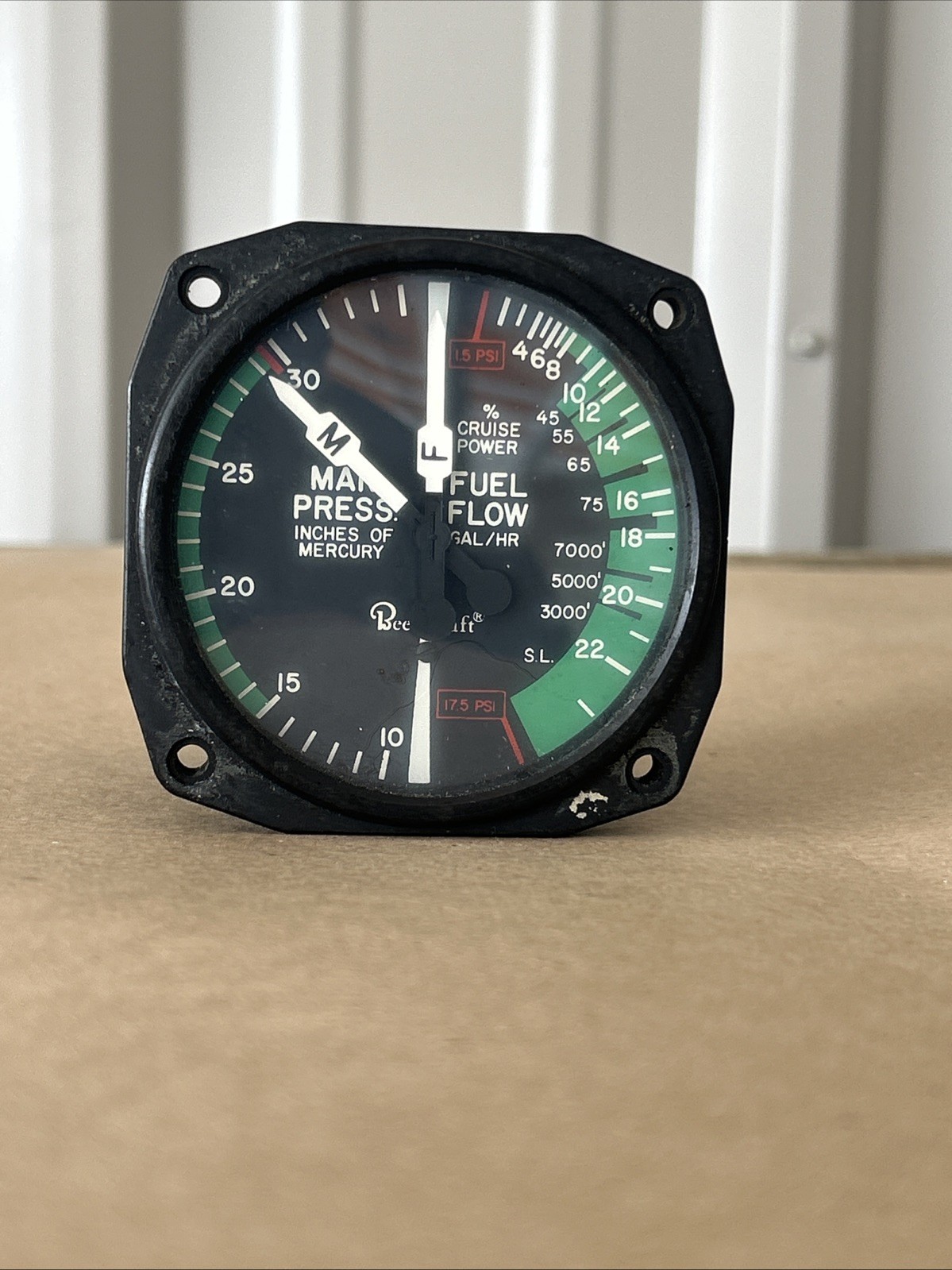Beechcraft Manifold Pressure And Fuel Flow