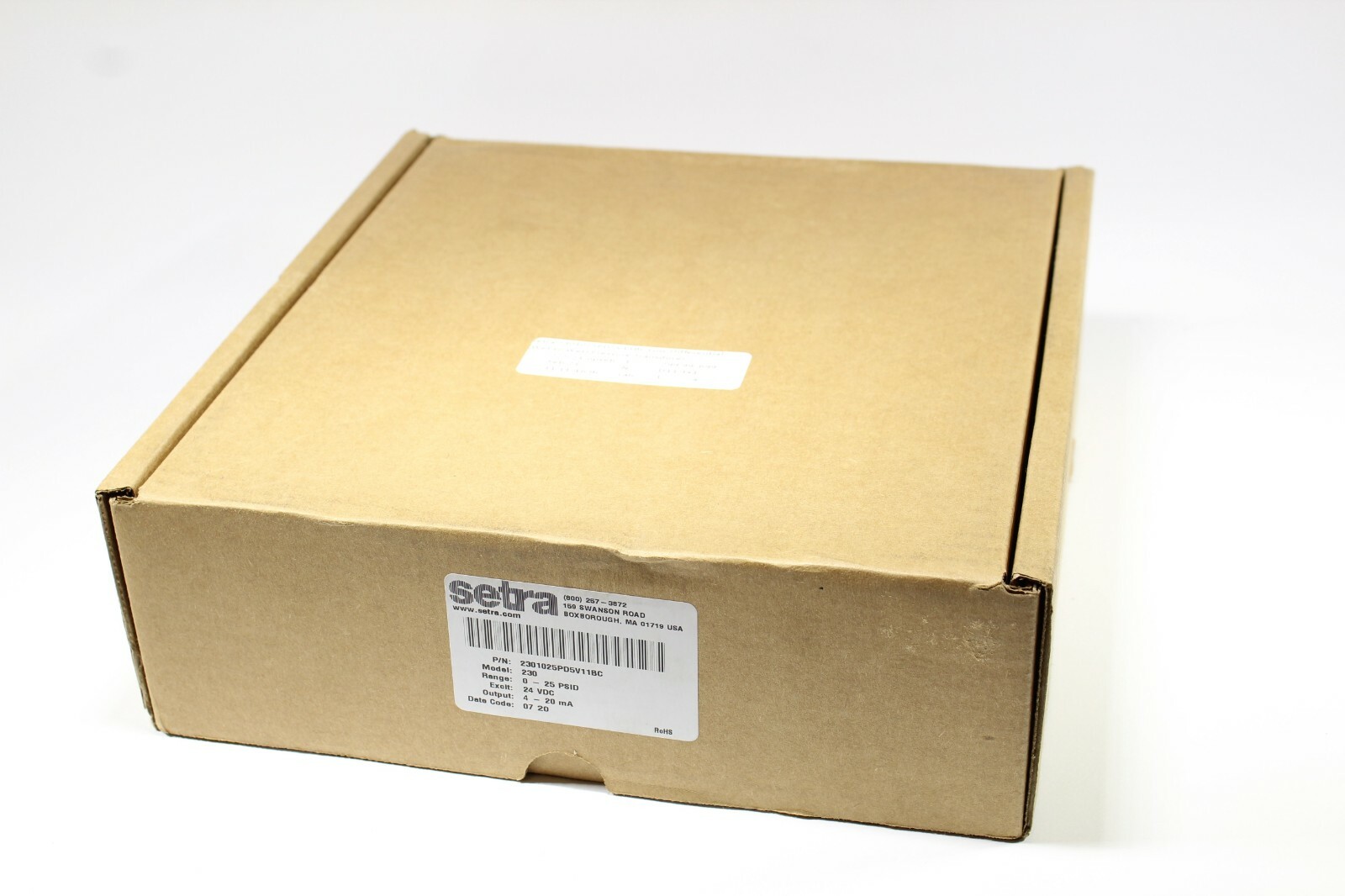 Setra 2301025PD5V11BC Low Differential (Wet to Wet) Pressure Transducer