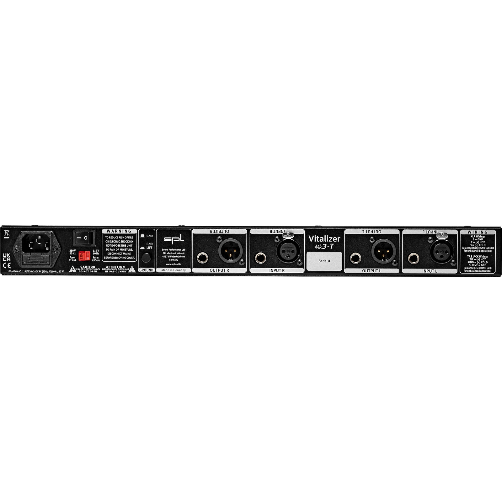 SPL Vitalizer MK3-T Stereo Harmonic Exciter