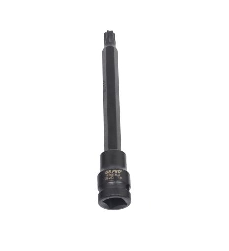 US PRO Extra Long Impact TAMPERPROOF Torx Bit Socket Set 1/4" 3/8" 1/2" Drive