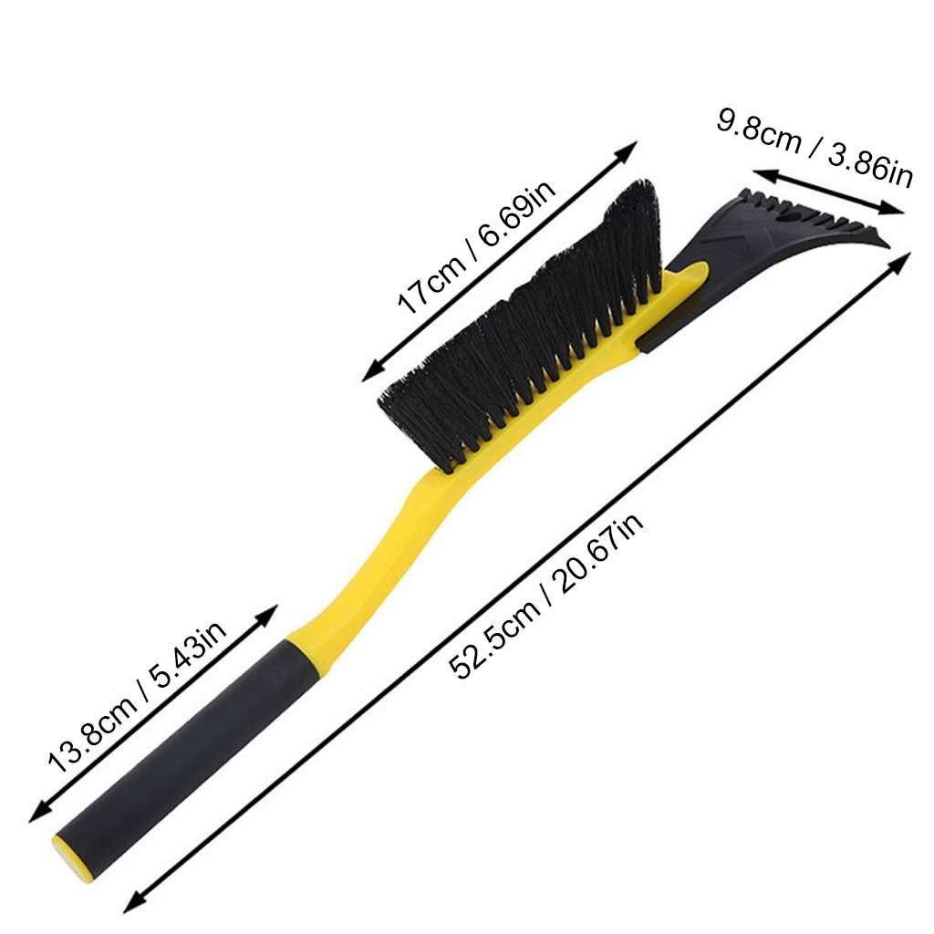 20" For Car Truck SUV Windshield Remover Scraper Car Snow Brush with Ice Scraper