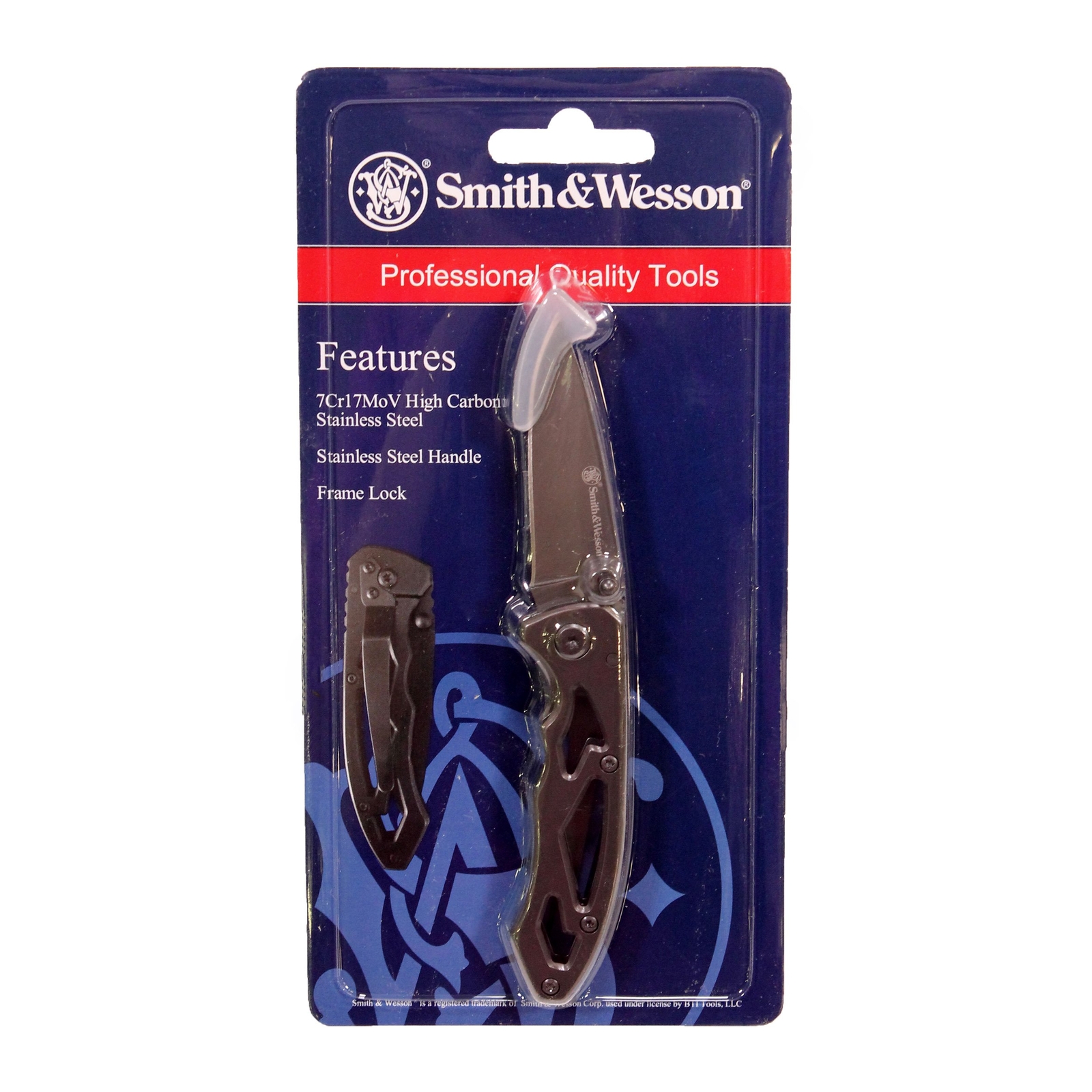 Smith & Wesson CK400 5.4in High Carbon S.S. Folding Knife with a 2.2in Drop