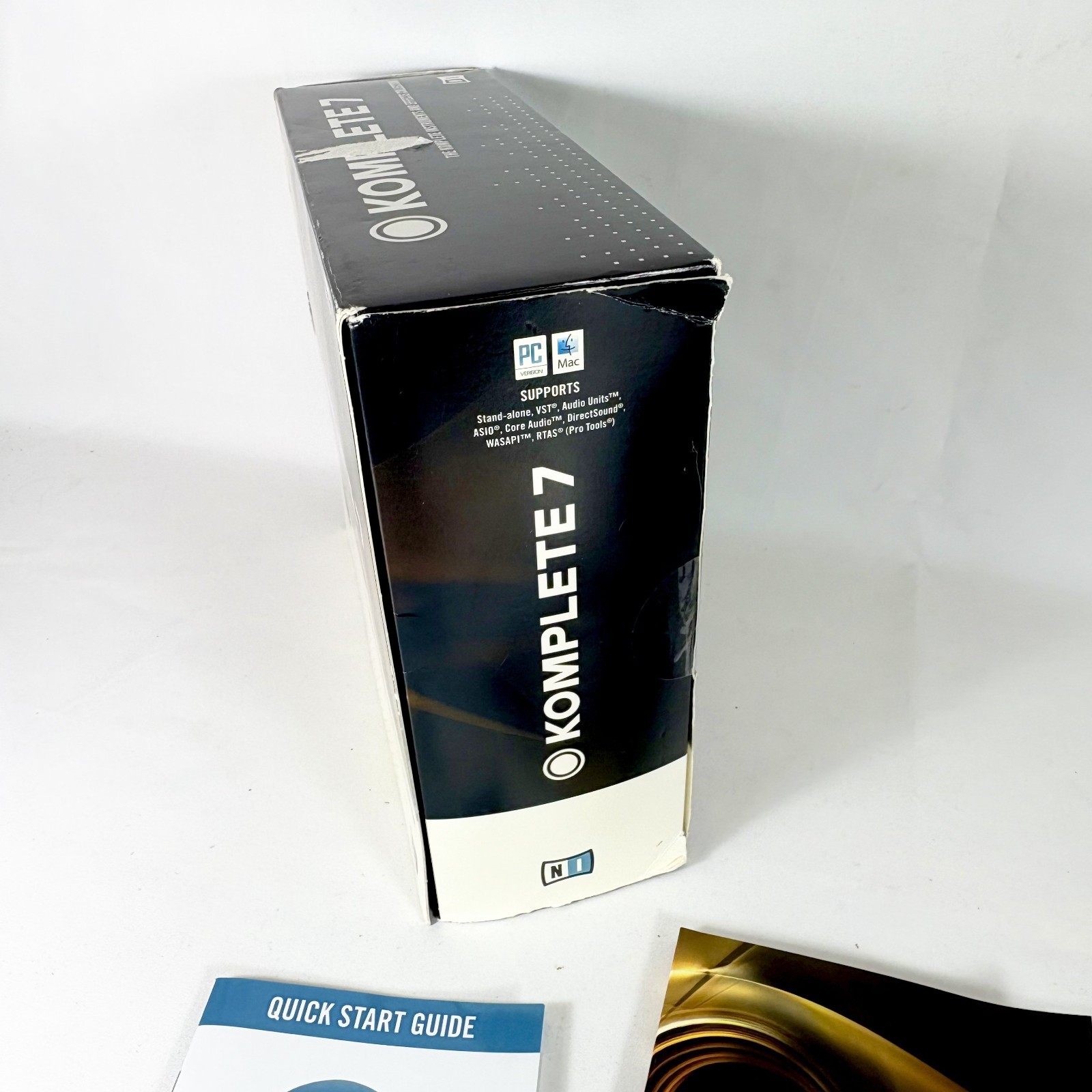 Native Instruments Komplete 7 (with Serial Number and all disks)
