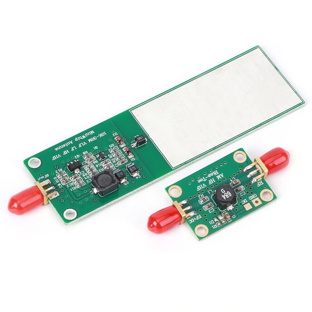 2Pcs Mini‑Whip Active Antenna RTL‑SDR Short  Radio Receiver Electronic