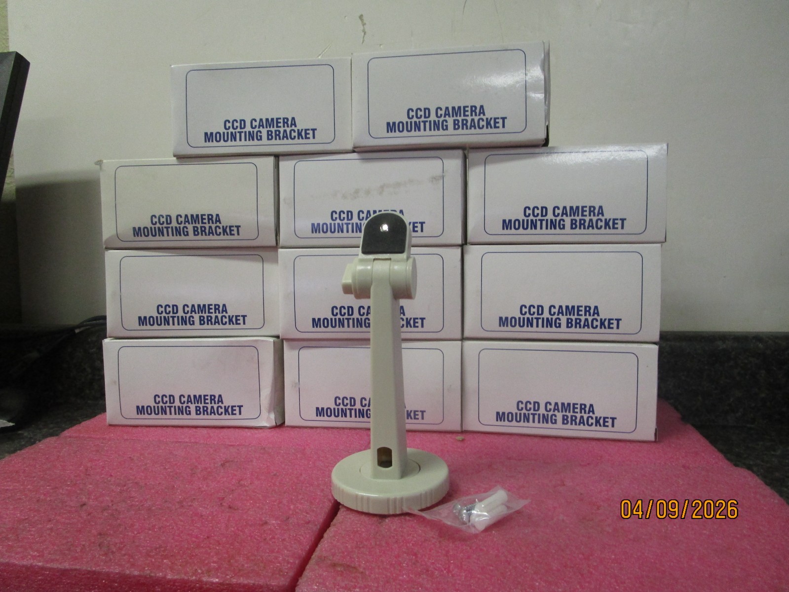 Qty (11) NEW CCD CAMERA MOUNTING BRACKETS