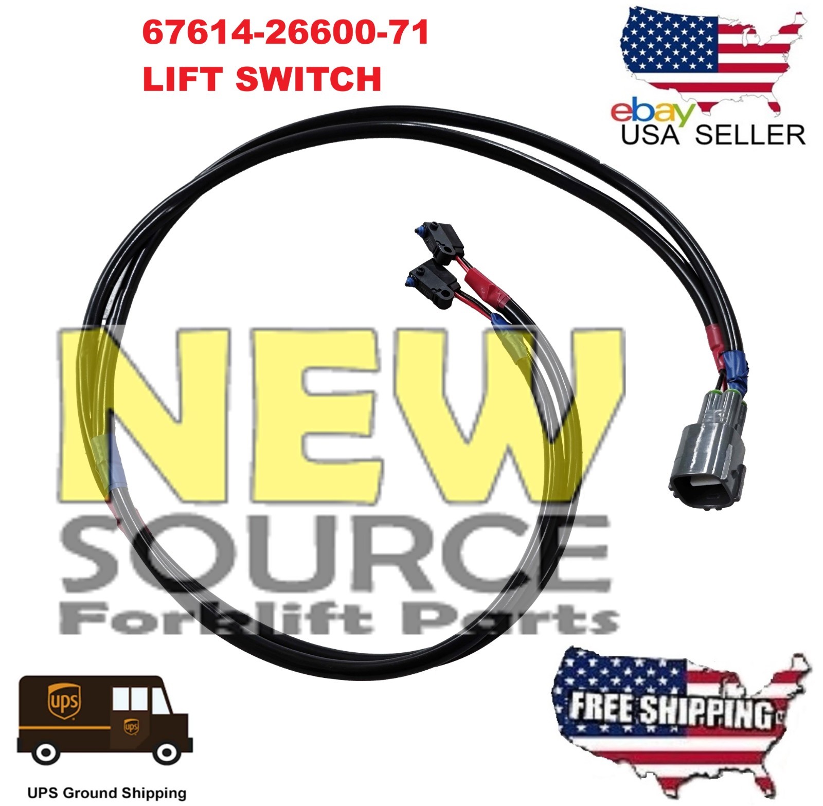 67614-26600-71 TOYOTA FORKLIFT LIFT SWITCH  8 SERIES