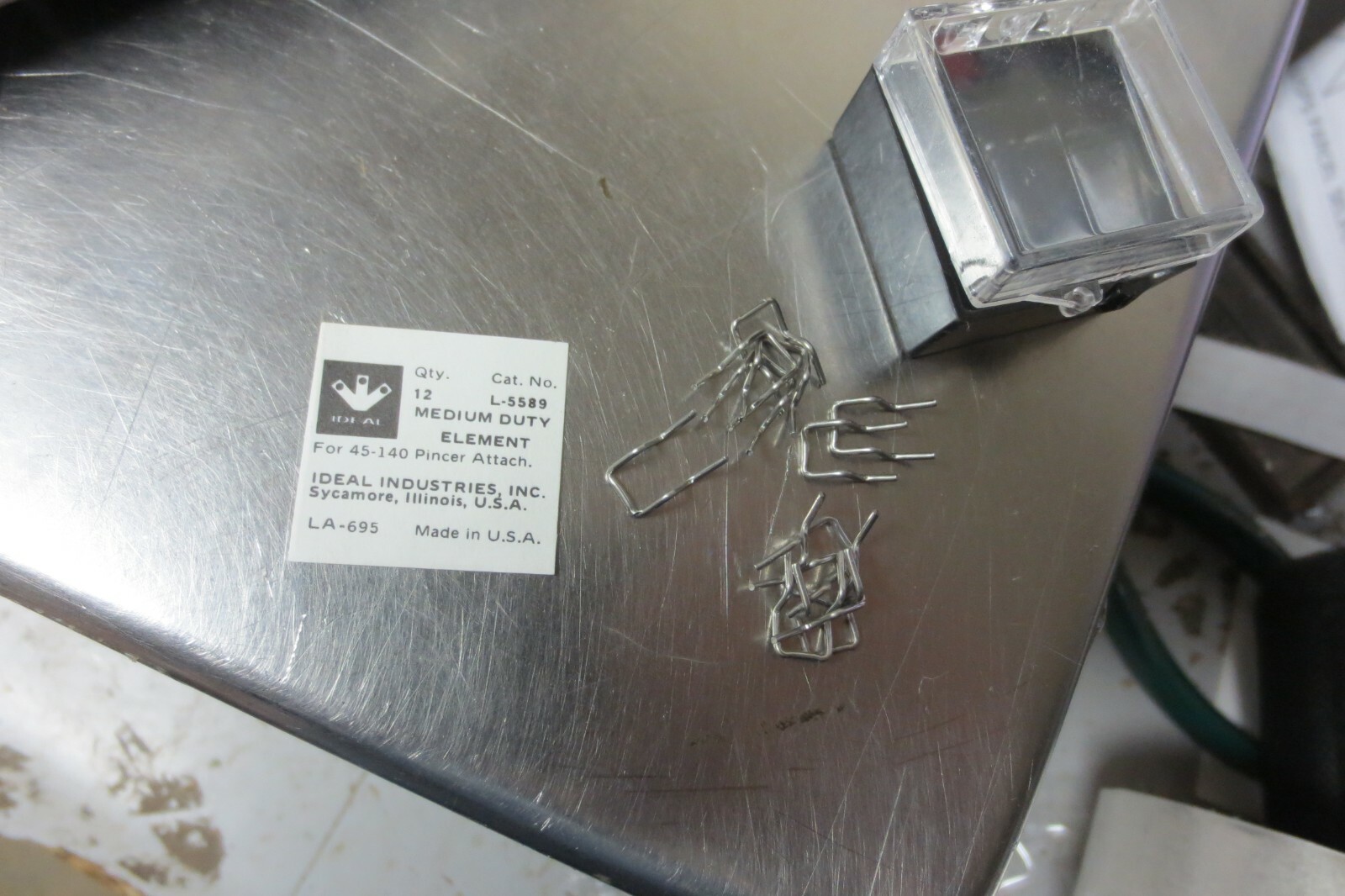 12 Ideal Medium Element L-5589 for 45-140 Thermo-Strip Pincer Attachment