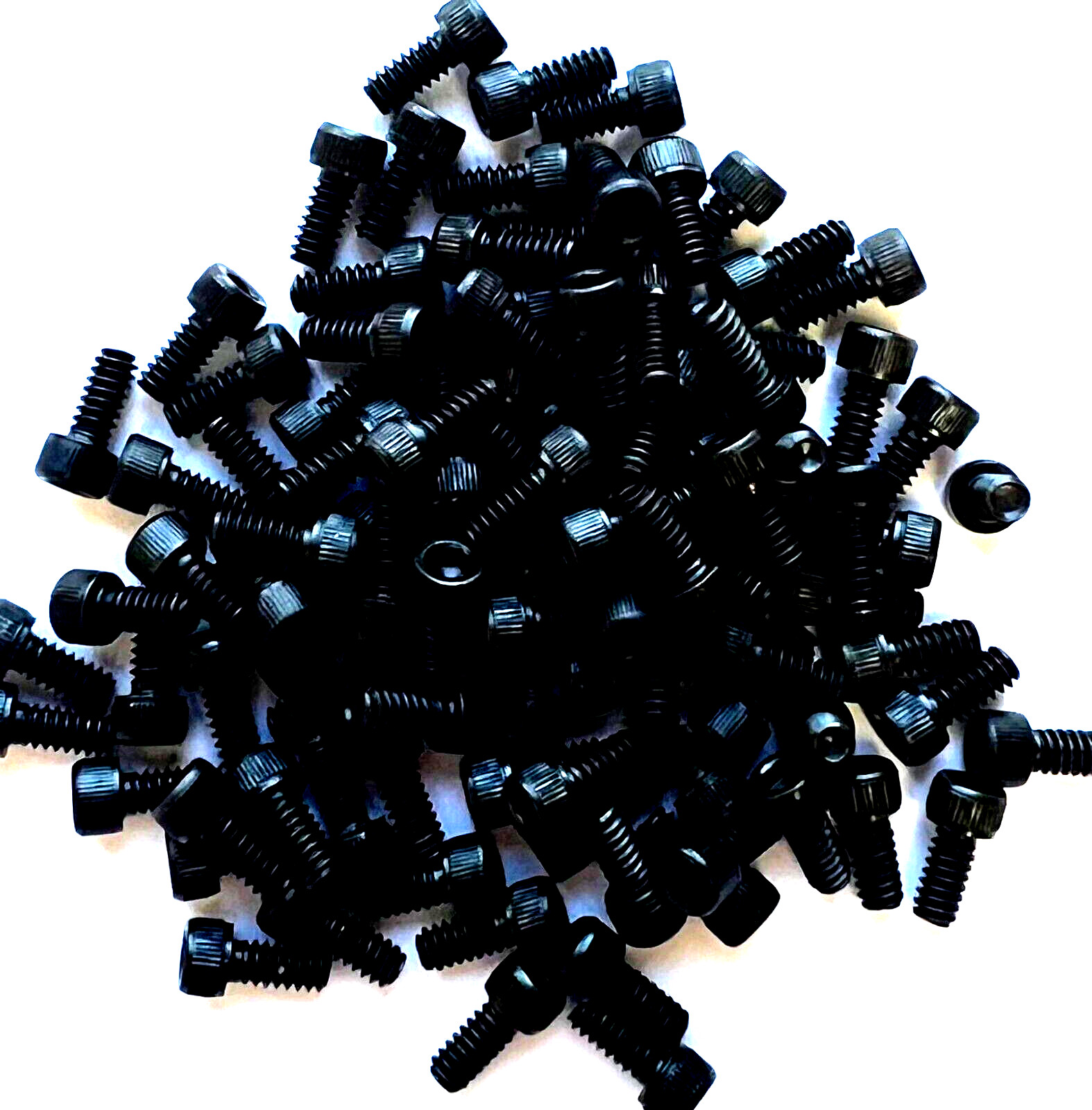 4-40 x 1/4" SOCKET HEAD CAP SCREW - BLACK OXIDE ALLOY STEEL - 100 PIECES
