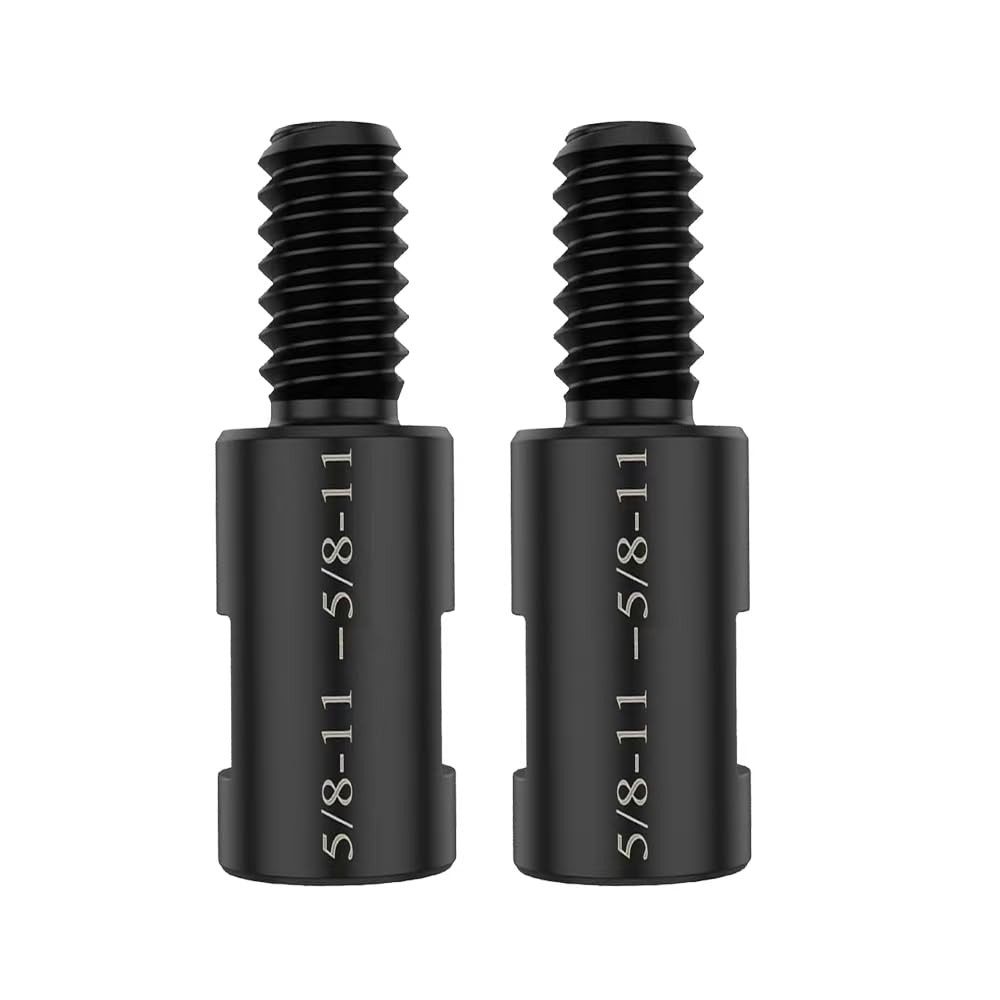 5/8''-11 Thread Angle Grinder Extension Rod Threads Easily to Any Rotary Polishe