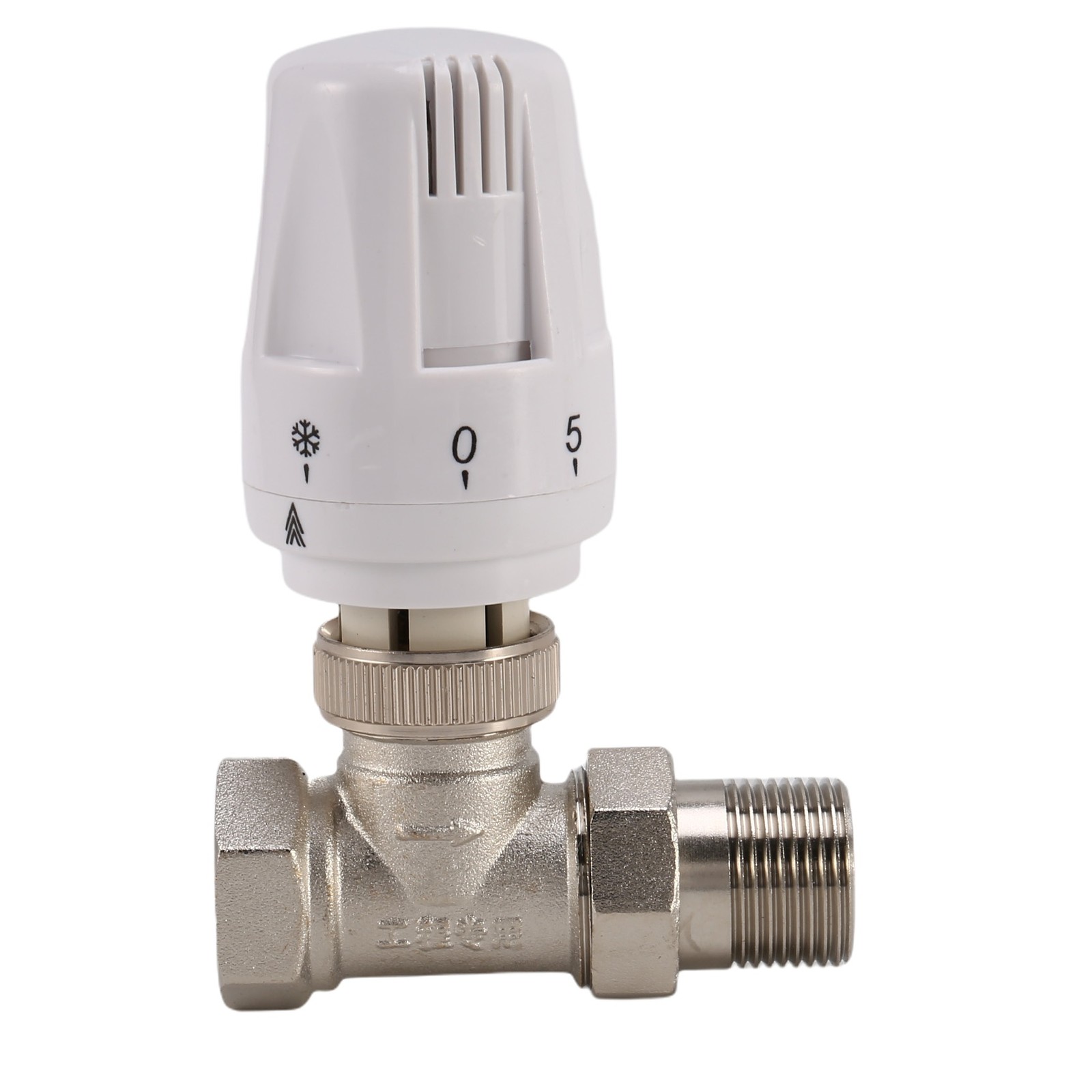 3/4Inch Brass Thermostatic Radiator  Straight Type DN20 Automatic3490