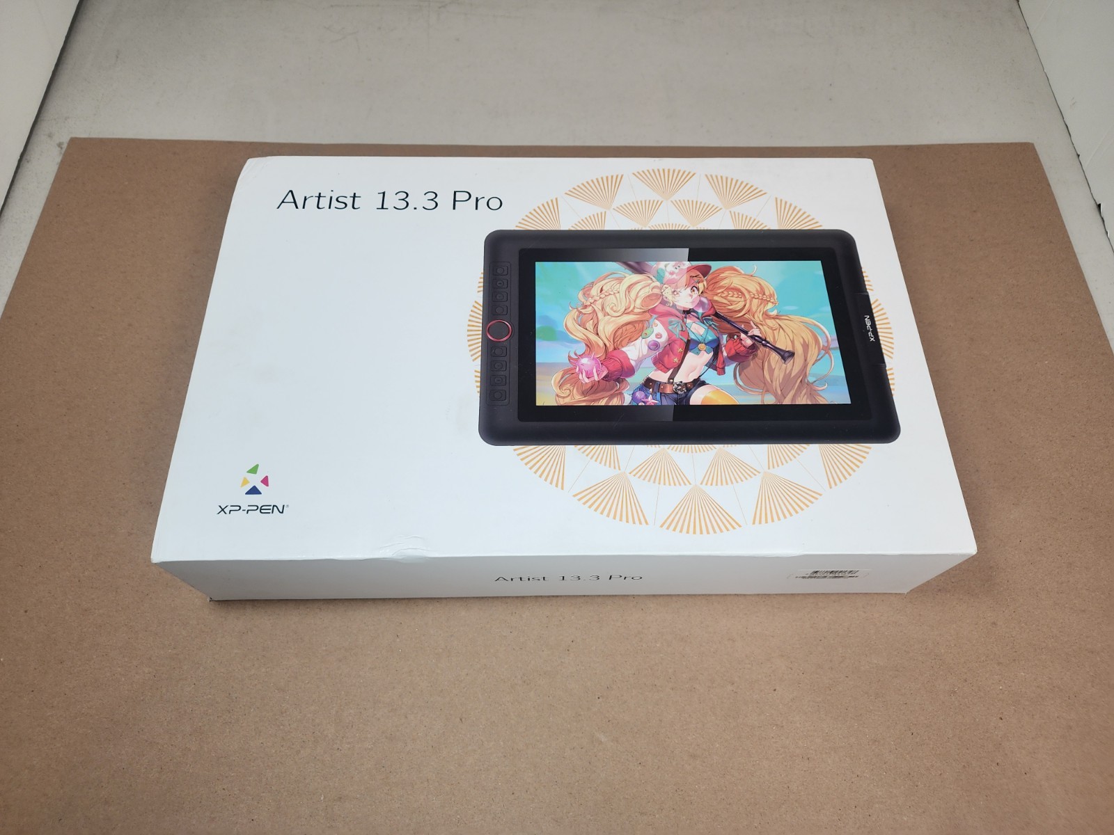 XP-Pen Artist 13.3 Pro Graphic Drawing Tablet Black, 8 Shortcut Keys Damaged Box