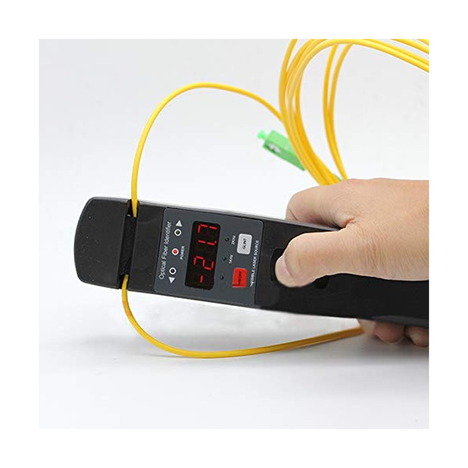 Live Optical Fiber Identifier with Wave Respond 800-1700nm Built in VFL FTTH ...