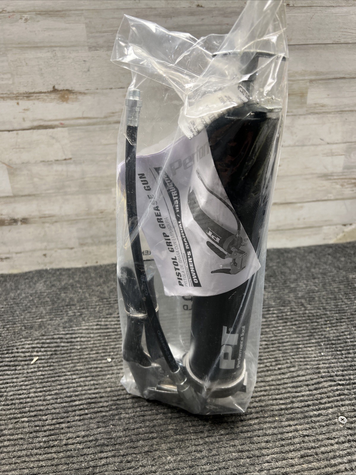 Performance Tool W54204 Heavy Duty Chrome Plated Pro Pistol Grip Grease Gun