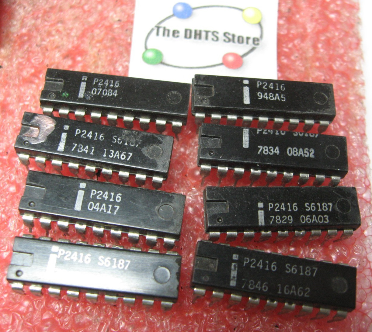 P2416 Intel RAM DRAM IC Plastic - Used Qty 8