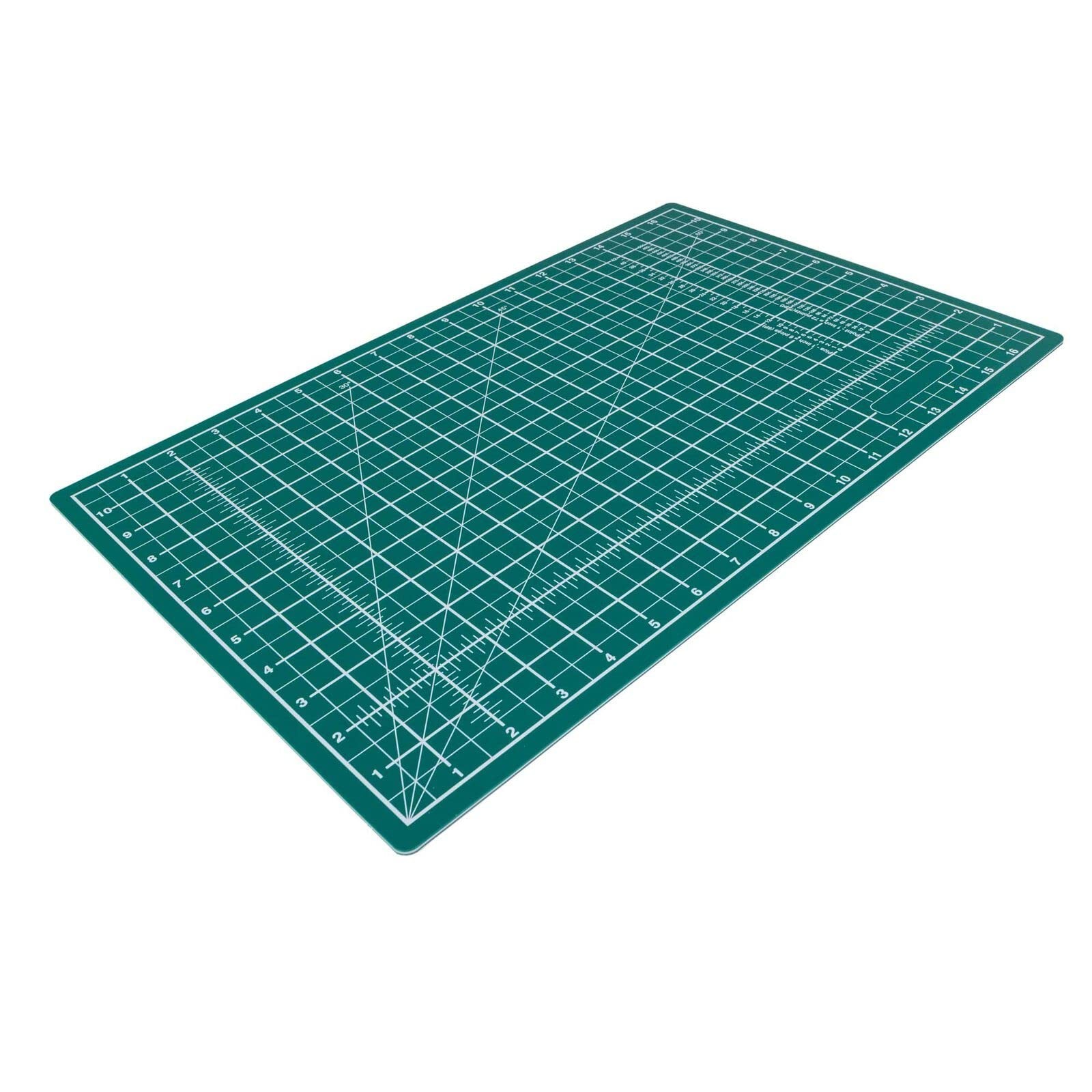 Huron Precision Self-Healing Cutting Mat 12 x 18 (A3) for Crafts, Hobbies, Se...