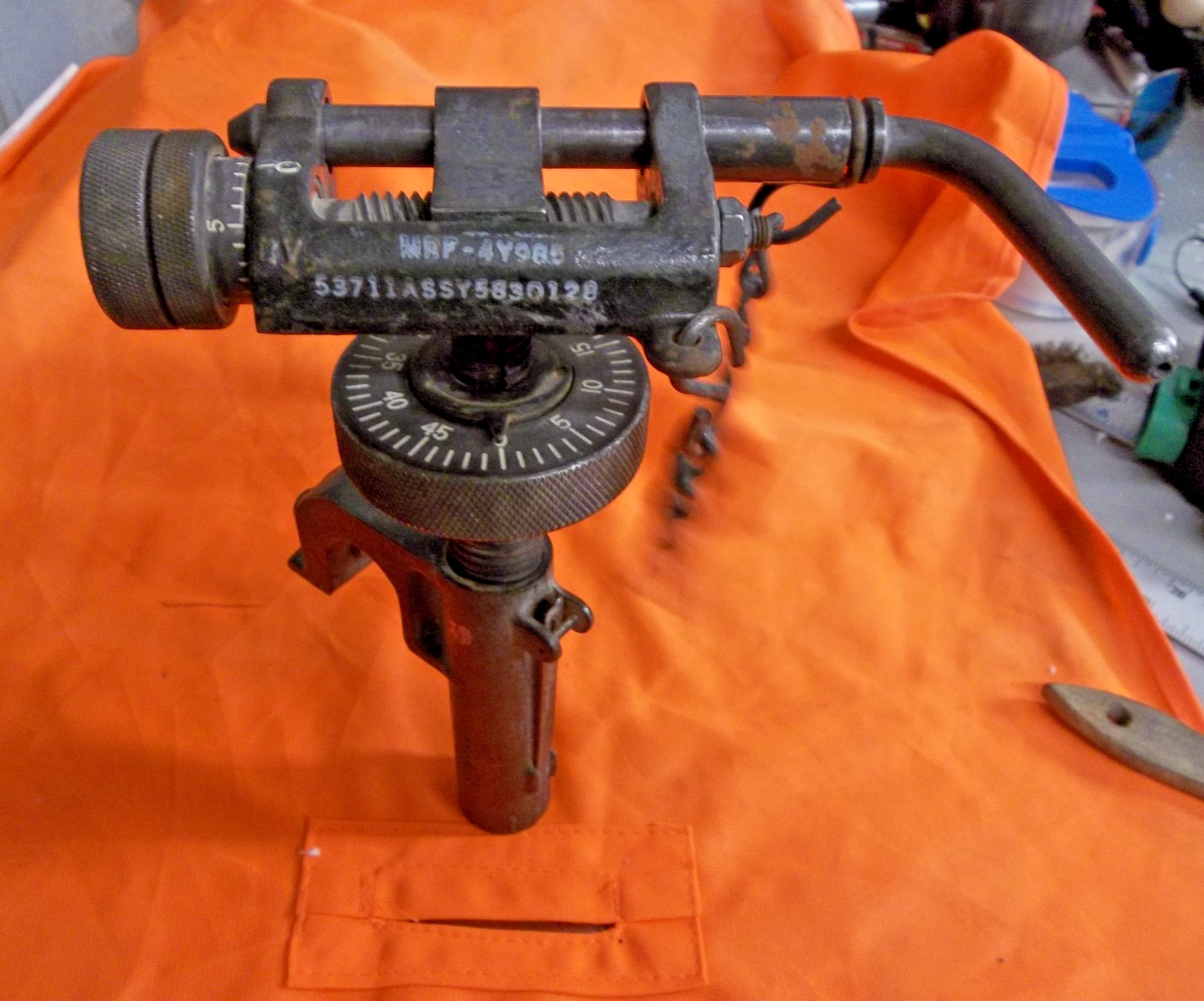 .50 Cal. Traverse and Elevation Mechanism 3126a