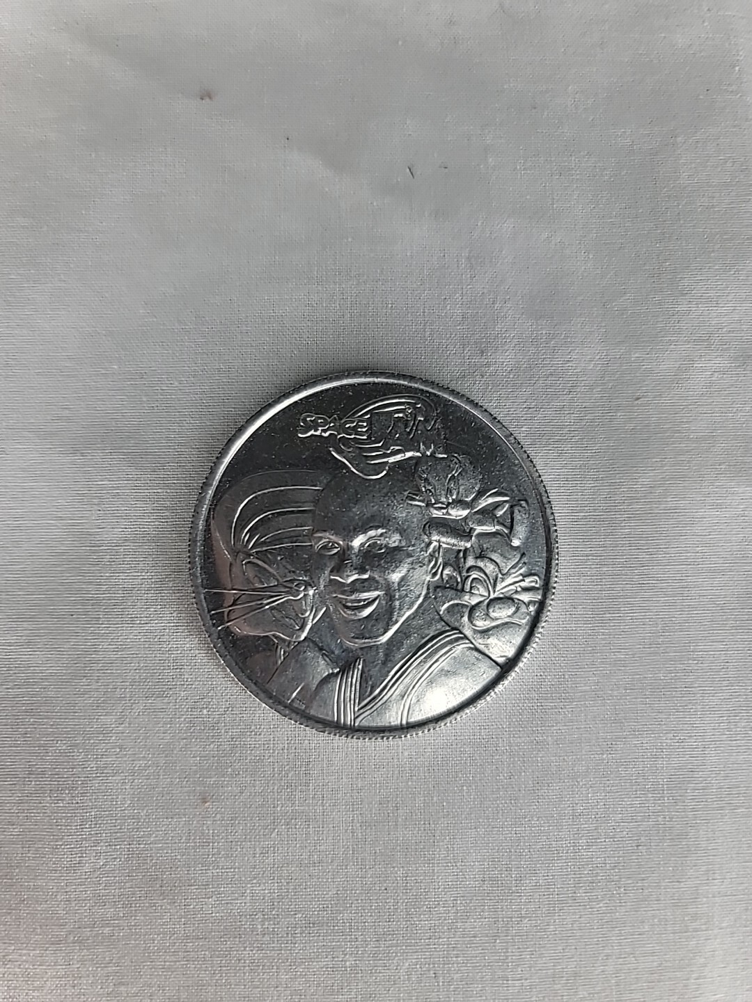 Michael Jordan Space Jam Movie Promo Coin Medal Monstars 77 Tunesquad 78