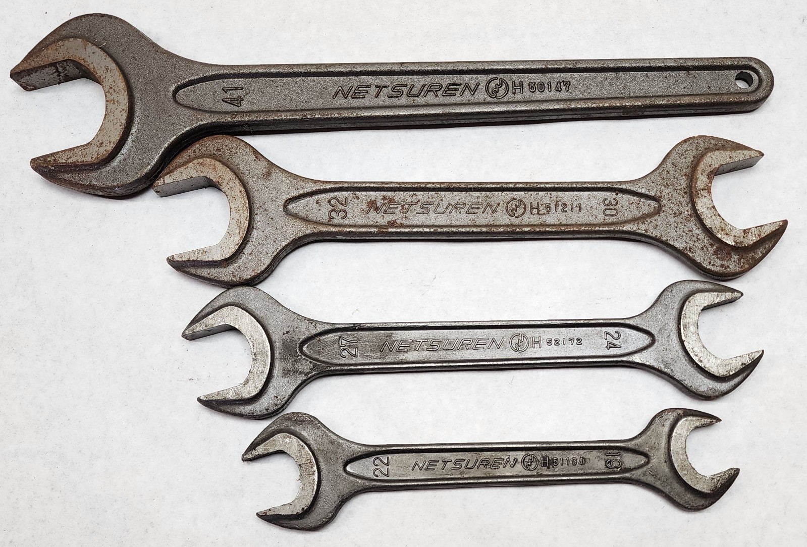 Netsuren Wrench Set Of 4 Machinist Wrenches Made In Japan
