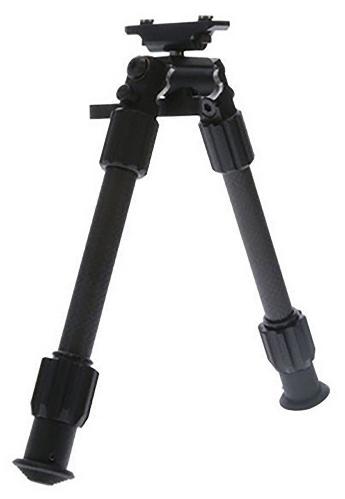 Truglo Tac Pod Carbon Pro Bi-Pod Pivoting Base 6-9" Leg & KeyMod - TGTG8905S