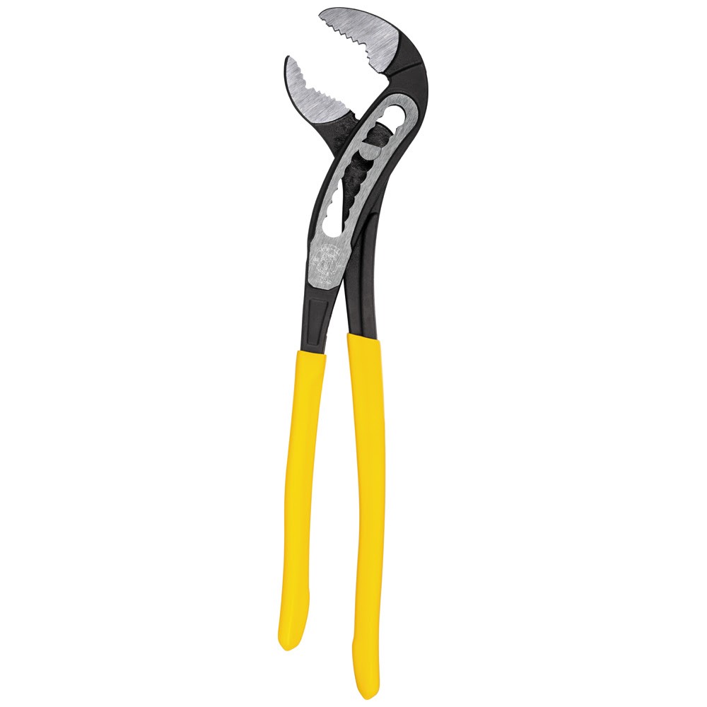 Klein Tools D50512 Classic Klaw 12 in Pump Pliers Quick-Adjust Curved Jaw
