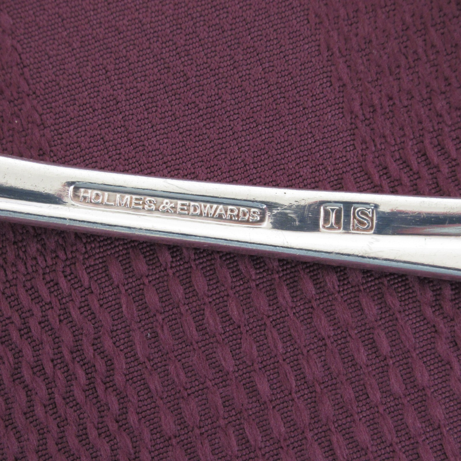 Holmes & Edwards Rhythmic serving spoons fork silverplate flatware utensils