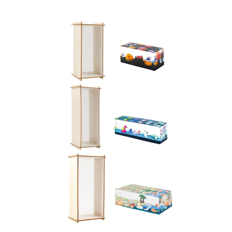 Table Decorations DIY Silicone Molds Bookshelf Ornaments Mould for Resin