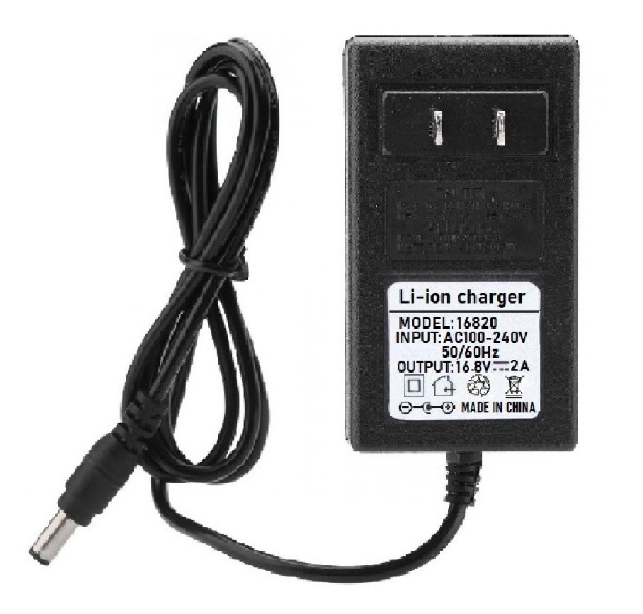 (US) DC 16.8V 2A Power Supply Adapter Replacement Charger For Lithium-ion