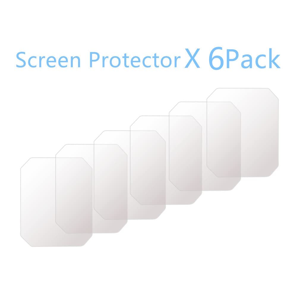 Compatible Smartwatch Screen Protector 6 Pack â€“ HD PET Film for 1.83'' Models
