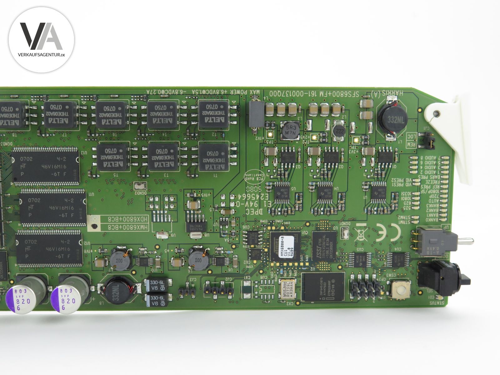 Harris Audio Multiplexer Audio Embedder HMX6800+BC8 / HMX6800+BC8D