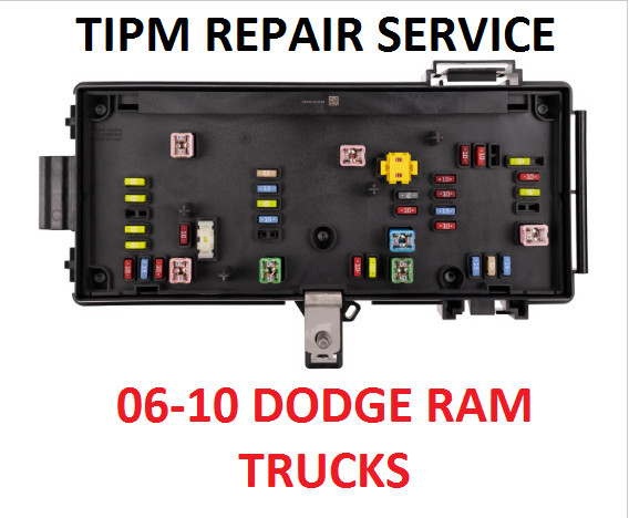 06-09 Dodge RAM 1500,2500,3500 TIPM Module - FULL DIAGNOSIS & TESTING SERVICE