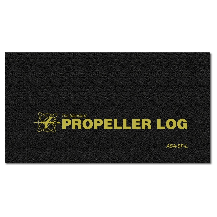 ASA Propeller Log - Logbook SP-L (Black, Softcover, 24 pages)