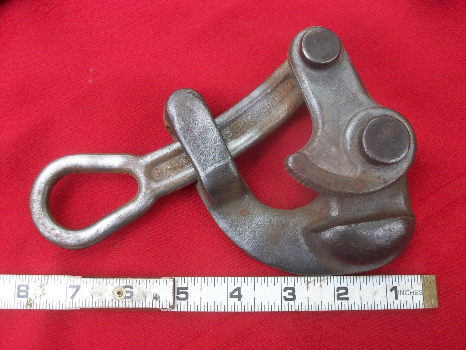 GARAGE FIND=KLEIN CABLE WIRE PULLER #1604-20 FENCE STRETCHER-CHICAGO GRIP