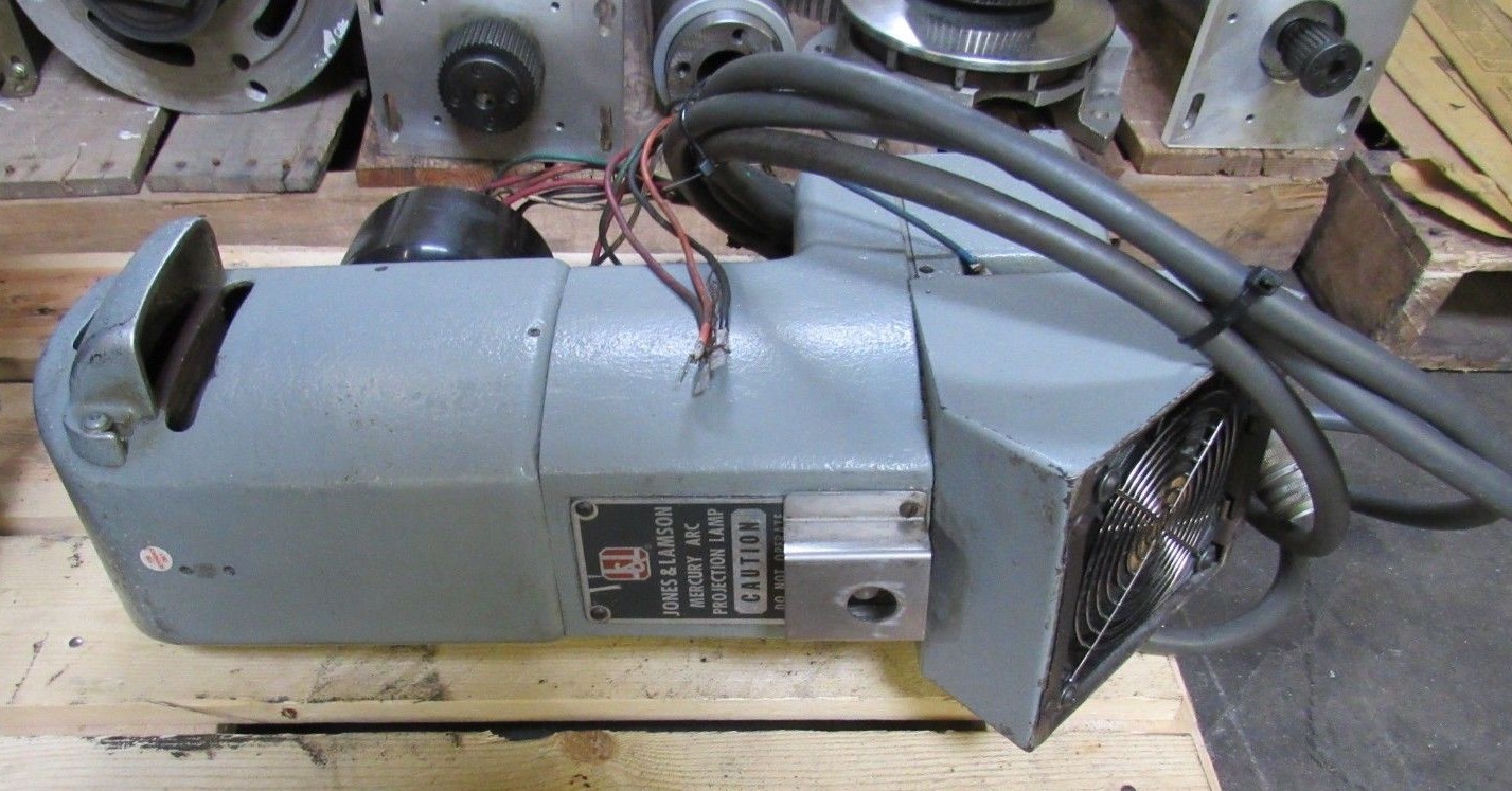 J&L JONES & LAMSON MERCURY ARC PROJECTION LAMP