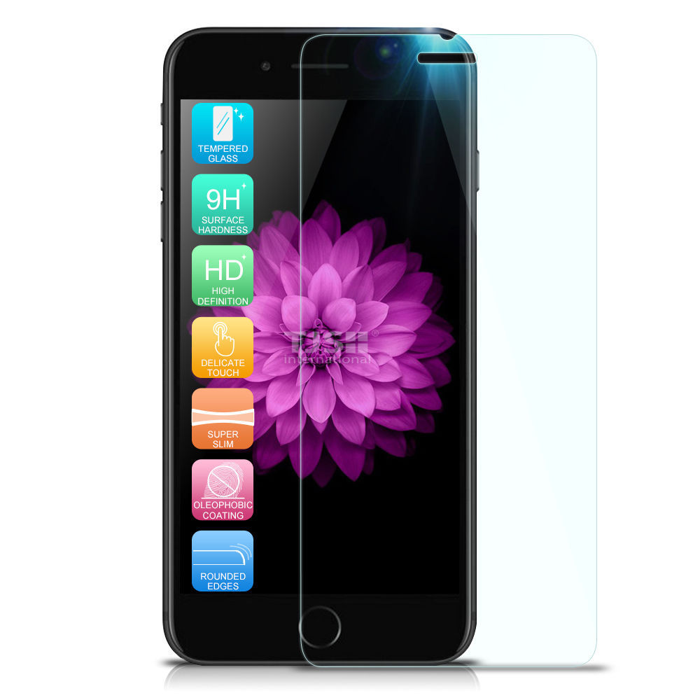 APPLE iPHONE 7 8 plus X 10 Premium TEMPERED GLASS SCREEN PROTECTOR (2 pack)