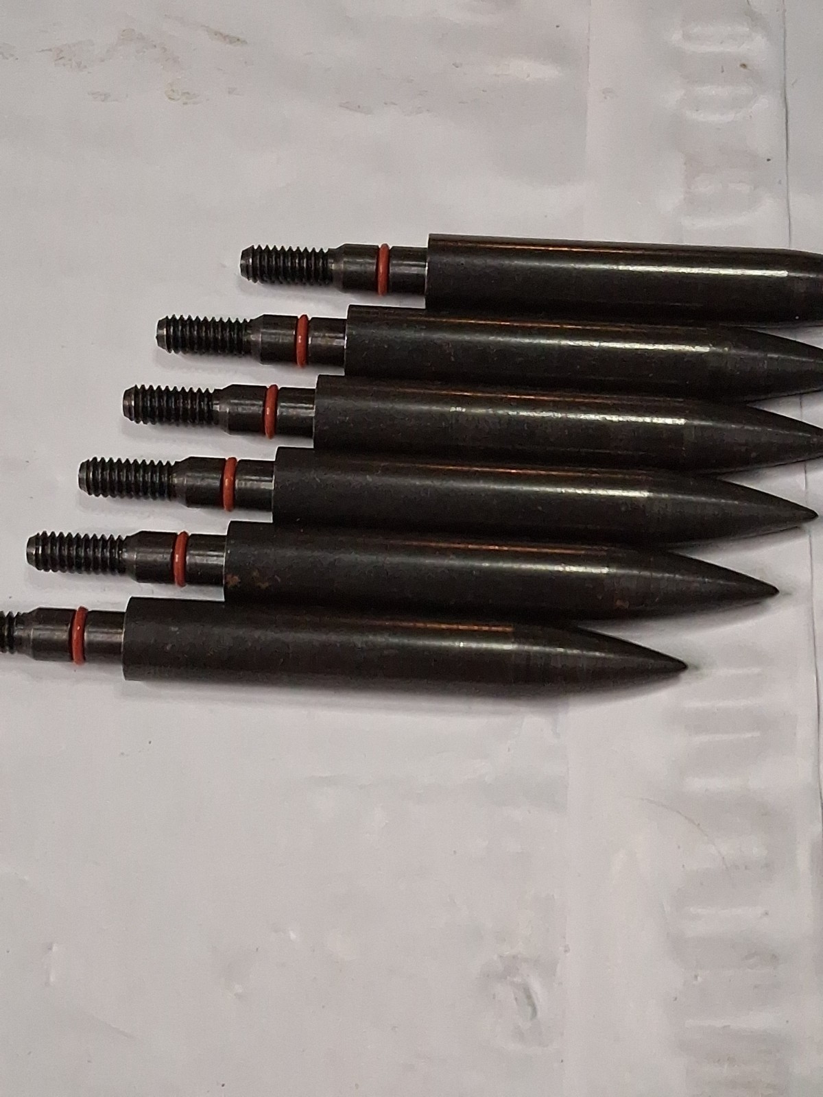 Stainless Steel Archery Field Points, Easy Pull. 19g. wt.   x::.