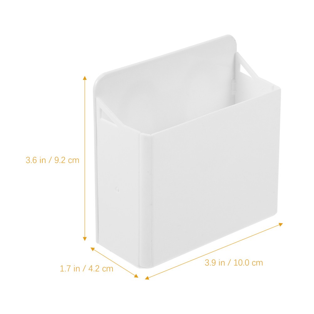 2 Pcs White Board with Suction Cups Pen Storage Holders Pencil & Cute