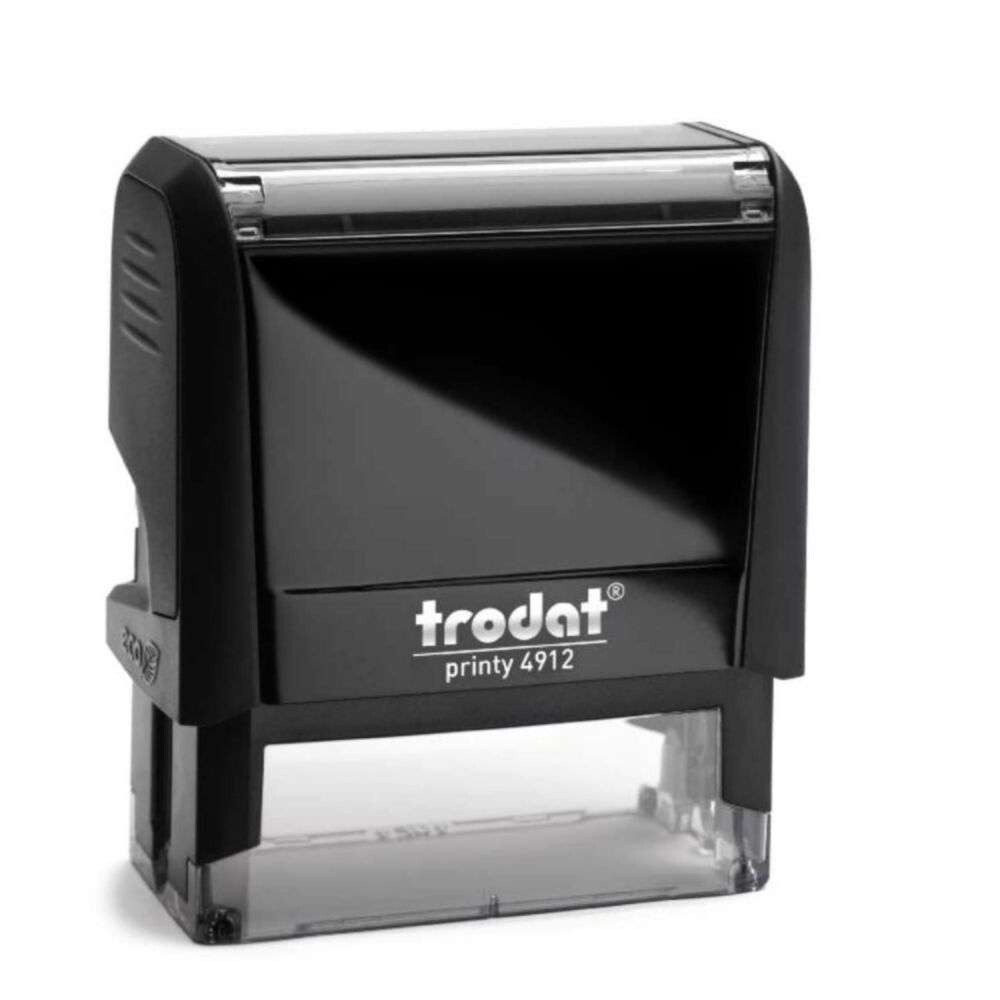TOP SECRET with Border - RED Self Inking Rubber Stock stamp - Trodat 4912