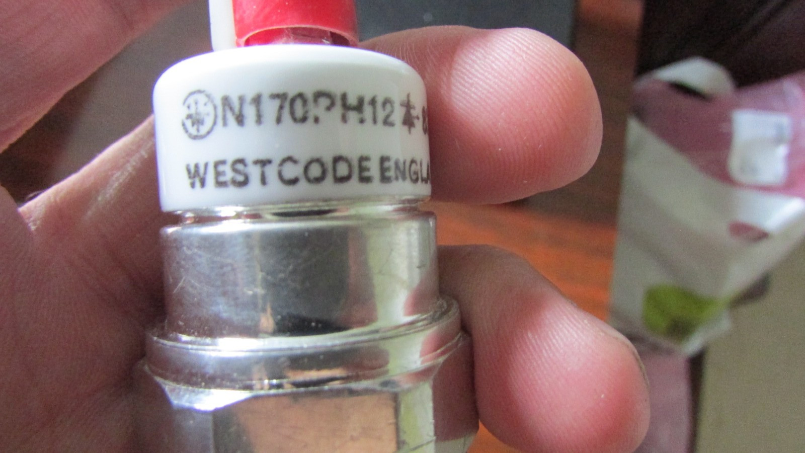 WESTCODE N170PH12 Phase Control Thyristor Stud with Lead, FREE SHIPPING