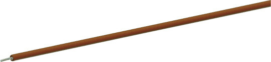ROCO 10631 Single Pole Cable 10 M Brown - Cable Section 0.7 Mm²